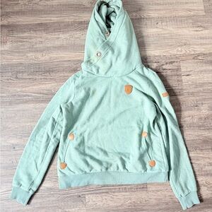 Wanakome Sage Green Hooded Sweatshirt XL